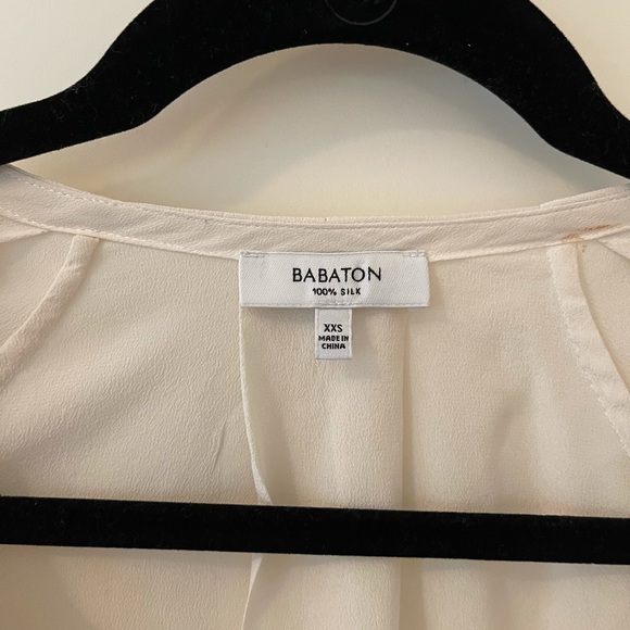 BABATON silk button up - Picture 3 of 6